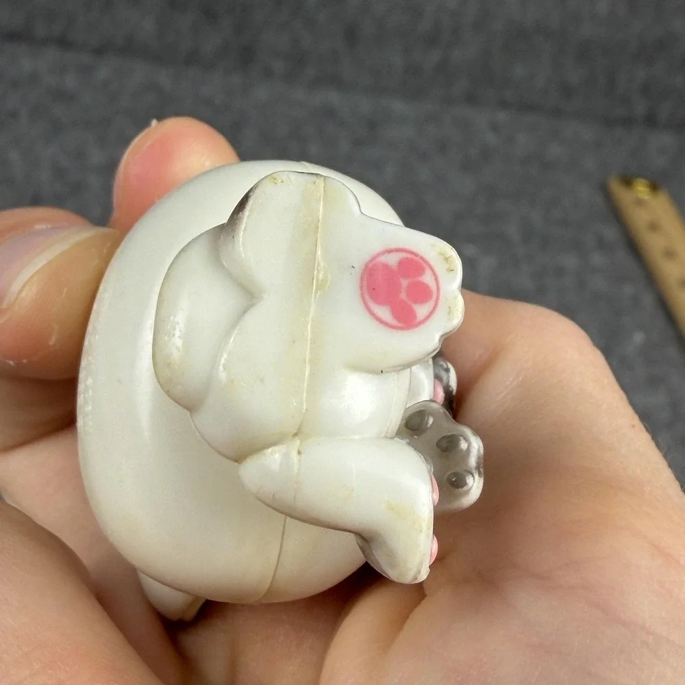 Littlest Pet Shop White Siamese Cat PP1 Hasbro Blue Eyes 2005 LPS 1st gen Toy